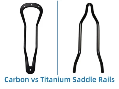 Carbon vs Titanium Saddle Rails​